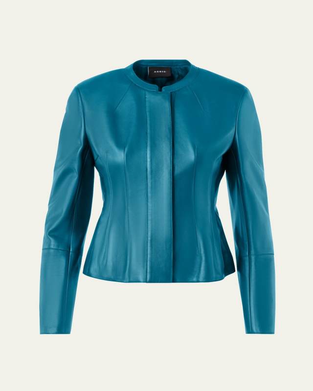 Fitted Leather Jacket
